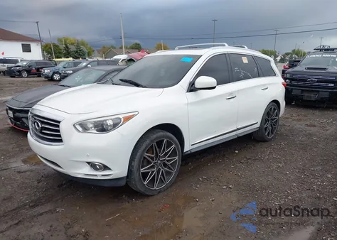 2013 Infiniti Jx35 from USA, damaged, VIN 5N1AL0MM2DC305301